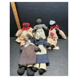 Vintage black Americana dolls