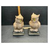 Owl book ends
