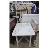 4 side tables and a shoe rack