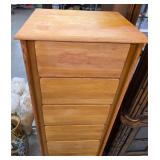 Mid century lingerie chest 22*17*54 tall