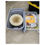 2 totes of Christmas