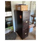 Vintage file cabinet