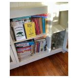 Cook books and jars