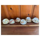 Vintage cups and saucers