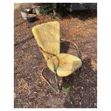 Vintage metal chair