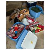 Large lot of Christmas decor