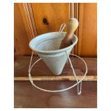 Vintage colander