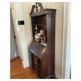 Antique secretary 31ï¿½ wide 79ï¿½ tall