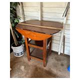 Bar height drop leaf table