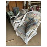 2 wicker chairs