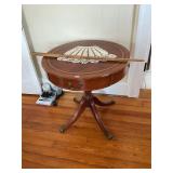 Vintage drum table