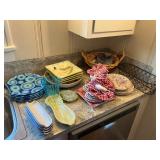 Contents of counter top