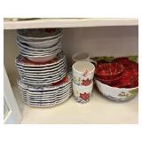 Cottage rose by Laurie Gates Dishes