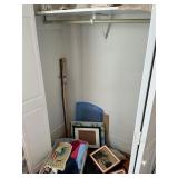 Contents of closet
