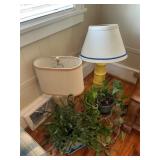 Lamps and living plants