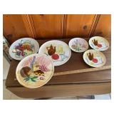 Vintage Ironstone plates and other
