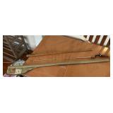 Antique true temper steel fishing rod