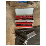 Craftsman toolbox with tools