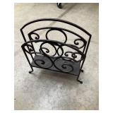 Metal Magazine Rack
