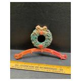 Cast Iron Christmas Wreath Hanger
