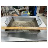 Stainless steel fish fry pan