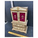 Jewelry box and contents