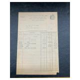 Badin Ice & Fuel Receipt