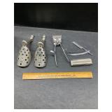 Razor, Shoe Stratcher, Harmonica