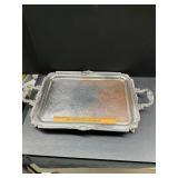 Heavy Silver on Copper Tray