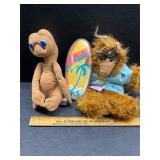 Vintage Alf & ET Stuffed Toys