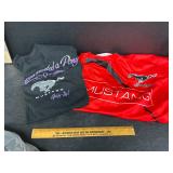 2 Adult Small Mustang Shirts
