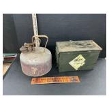 Safety can and ammo can