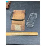 Bread Board & Butter Dish