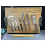 Board and knife set