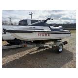 1991 Yamaha Wave Runner III with trailer
