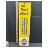 Vintage Pepsi thermometer