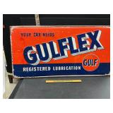 Gulf metal sign
