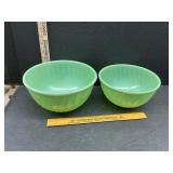 Fire king jadite mixing bowls