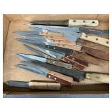 Wood Handle Knife Lot