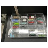 Case with die cast cars