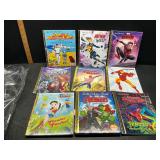9 little golden super heroes book