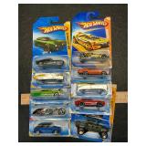 10 Hot wheels