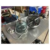 Light fixture with extra globe