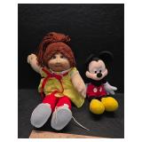 Cabbage patch doll and other