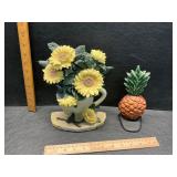 Cast iron and resin door stops