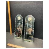 Vintage candle sconces