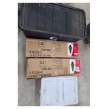 Christmas decor 2 totes