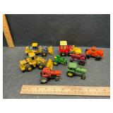 Die cast tractors lot
