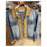 Jean jacket size 2 Chicos design