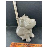 Hippo cookie jar